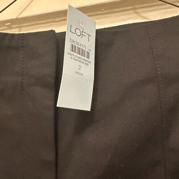 NWT - LOFT Black Tailored Pants – Size 2 - Picture 9 of 11